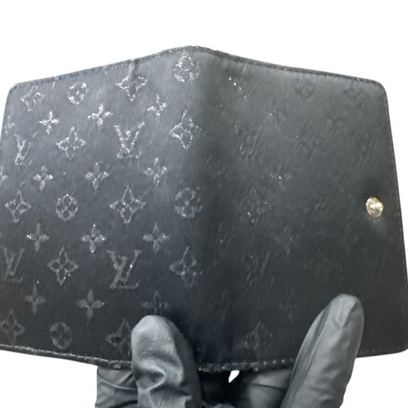 Louis vuitton black silk agenda - Rare - Picture 4 of 12